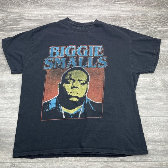 Notorious B.I.G. Other - Biggie Smalls Shirt Mens Extra Large Black Rap Hip Hop Music Graphic Tee B.I.G.